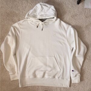 Champion Men's White Hoodie